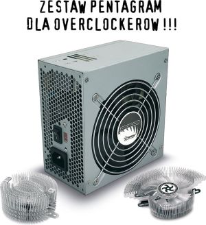 Zasilacz Pentagram Silent Force PSF 370-P12S + NP-40 Al + XC-70 Al 1