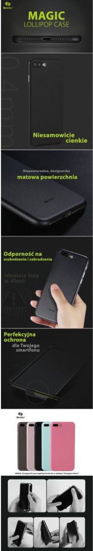 Benks BENKS Magic Lollipop iPhone 7 Plus 2