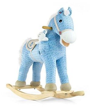 Milly Mally Koń na biegunach Pony blue - MUSTANG PB 1