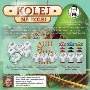 Trefl Gra planszowa Dr Knizia poleca Kolej na kolej 3