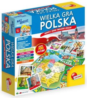 Lisciani Maly Geniusz, Wielka gra - Polska (304-P54398) 1