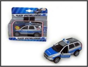Hipo Volvo policja pl 14cm z glosem 1