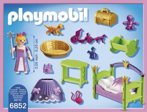 Playmobil Pokój dziecięcy księżniczki (6852) 2