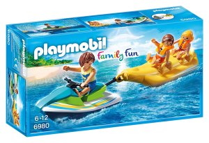 Playmobil Skuter Wodny z Bananową Łódką (6980) 1