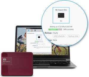 Dysk zewnętrzny HDD WD HDD 4 TB Bordowy (WDBBKD0040BBY-EESN) 2