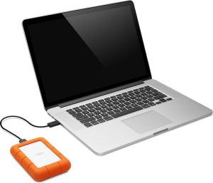 Dysk zewnętrzny HDD LaCie Rugged 1TB Pomarańczowy (STFR1000800) 4