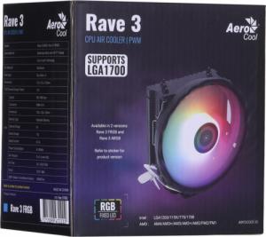 Chłodzenie CPU Aerocool Rave 3 FRGB (AEROPGSRAVE3-FRGB-4P) 7