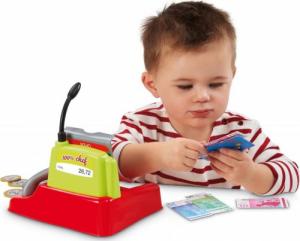 Ecoiffier Ecoiffier Sklep Supermarket z Koszykiem Zakupowym oraz Kasą z Mikrofonem 31el. 4