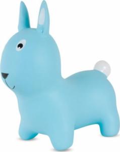 Sun Baby Skoczek gumowy królik - niebieski 1