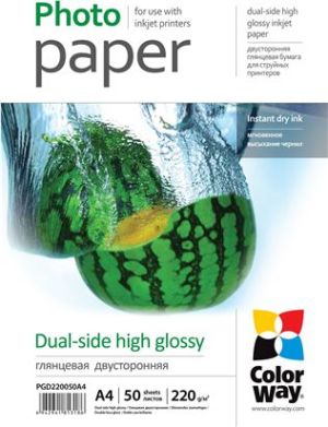 ColorWay Papier fotograficzny do drukarki A4 (PGD220050A4) 1