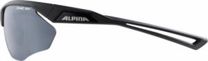 Alpina ALPINA Okulary na rower NYLOS HR czarne mat szkło czarne lustro Cat.3 3