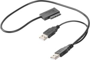 Kieszeń Gembird USB do Slim SATA SSD/DVD (A-USATA-01) 1