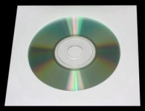 4World Koperty z okienkiem CD/DVD papierowe 1000 szt.karton (1628) 1