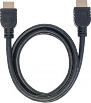 Kabel Manhattan HDMI - HDMI 1m czarny (353922) 5