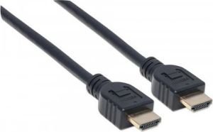 Kabel Manhattan HDMI - HDMI 4K 2m czarny (353939) 2