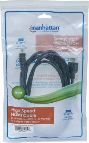 Kabel Manhattan HDMI - HDMI 4K 3m czarny (353946) 6