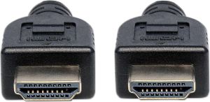 Kabel Manhattan HDMI - HDMI 4K 5m czarny (353953) 3
