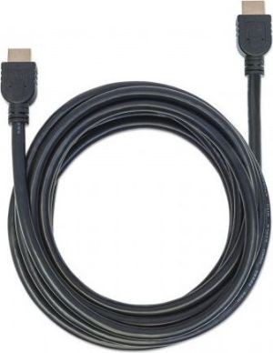 Kabel Manhattan HDMI - HDMI 4K 5m czarny (353953) 5