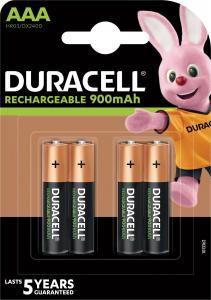 Duracell Akumulator AAA / R03 900mAh 4 szt. 1