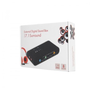 Karta dźwiękowa 4World 4World Karta Dźwiękowa 8 kanałów Zewnętrzna USB 2.0 - 10254 4