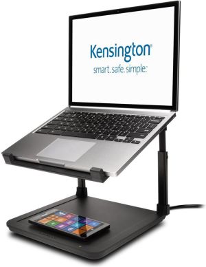 Podstawka pod laptopa Kensington Podstawa SmartFit Laptop Riser z ładowarką indukcyjną (K52784WW) 1