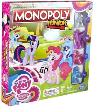 Hasbro Gra Monopoly Junior My Little Pony (B8417) 1