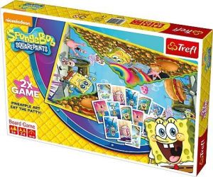 Trefl Gra planszowa SpongeBob 2x Game (01421) 1