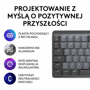 Klawiatura Logitech MX Mechanical Mini (920-010780) 5