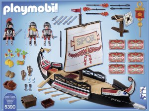 Playmobil Rzymska galera (5390) 2