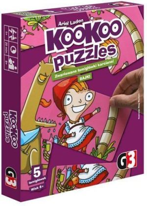 G3 Gra karciana KooKoo Puzzles Bajki (216957) 1