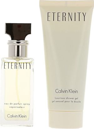 Calvin Klein ZESTAW Calvin Klein Eternity EDP spray 30ml + SG 100ml 1