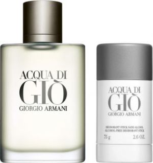 Giorgio Armani Acqua Di Gio Pour Homme Zestaw dla mężczyzn EDT 100ml + dezodorant sztyft 75g 1