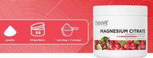 OstroVit OstroVit Cytrynian Magnezu 200 g lemoniady malinowej z miętą one size 3