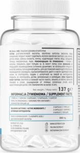 OstroVit OstroVit D.A.A 1000 mg 120 kapsułek kwas D-asparginowy one size 2