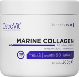 OstroVit OstroVit Kolagen Morski w proszku 200 g naturalny one size 1