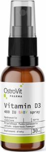 OstroVit OstroVit Pharma Witamina D3 400 IU Baby w sprayu 30 ml one size 1