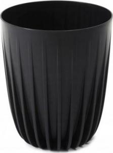 Lamela Doniczka plastikowa z wkładem Mira Eco 14,5 cm czarna 1