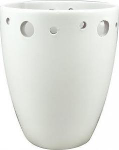 Polnix Doniczka ceramiczna na kwiaty biała 16,5 cm 1