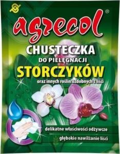 Agrecol Chusteczka do pielęgnacji storczyków roślin liści 1