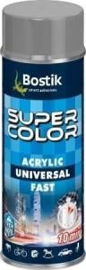 Bostik Lakier w sprayu uniwersalny Super Color Acrylic 400 ml szary 1