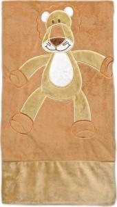 Teddykompaniet Diinglisar Wild koc Lew 90x90cm 1