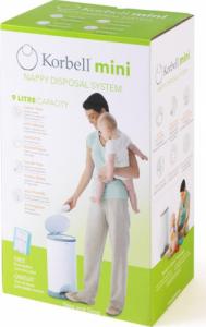 Korbell Korbell Pojemnik na zużyte pieluchy 9L 2