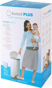 Korbell Pojemnik na zużyte pieluchy 26 L 2