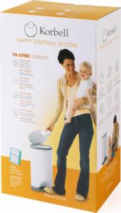 Korbell Pojemnik na zużyte pieluchy 16 l 2