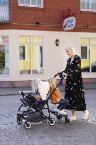 Lascal LAS Zestaw BuggyBoard MAXI+ Czarny/Czerwony 4