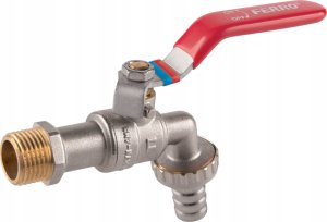 Ferro KCN1 ZAWÓR CZERP.KULOWY Z MET. ZŁĄCZKĄ 1/2" FERRO // ZKC.15-MET-R-COMFORT-FER 1
