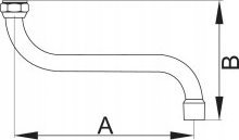 Wylewka Hydroland WYLEWKA S.3/4" L-130MM // WL.3/4.S.130.B 5