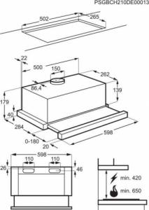 Okap Electrolux LFP326AS 2