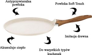 Patelnia Ambition do naleśników 28cm 4