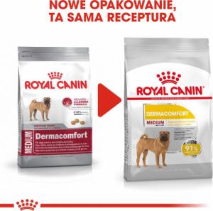 Royal Canin CCN Dermacomfort Medium dla psa 12kg 2